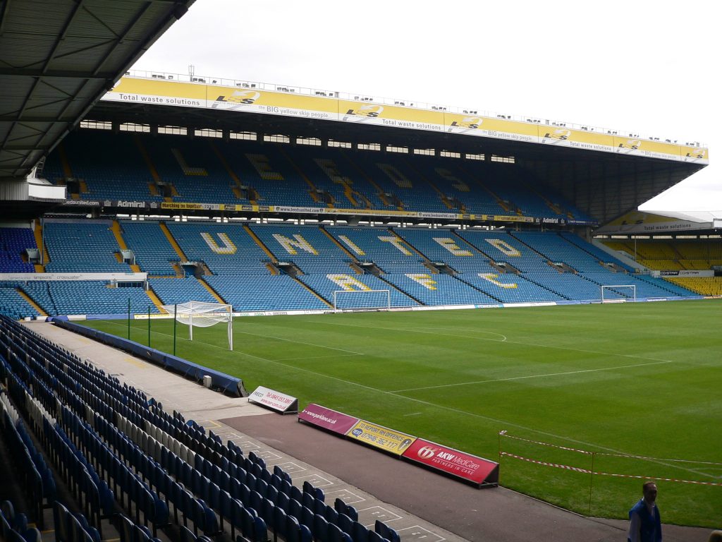 Elland Road a Leeds per Leeds-Brentford