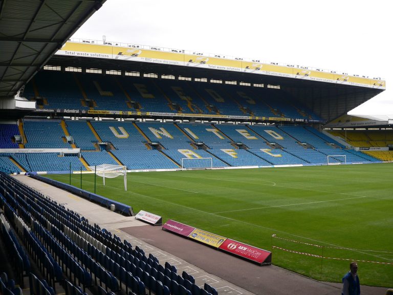 Elland Road a Leeds per Leeds-Brentford
