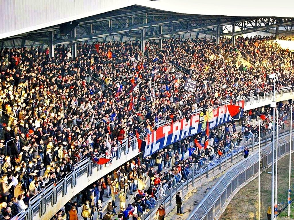 Stadio Riviera delle Palme di San Benedetto del Tronto per Sambenedettese-Forlì