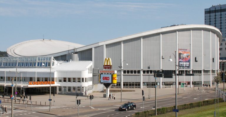 Scandinavium di Goteborg, sede degli Europei di volley femminile 2026