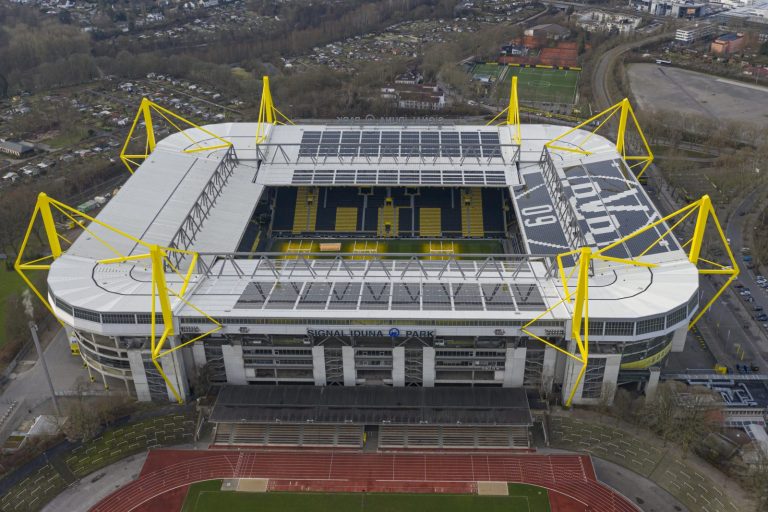Signal Iduna Park di Dortmund per Borussia Dortmund-Roma