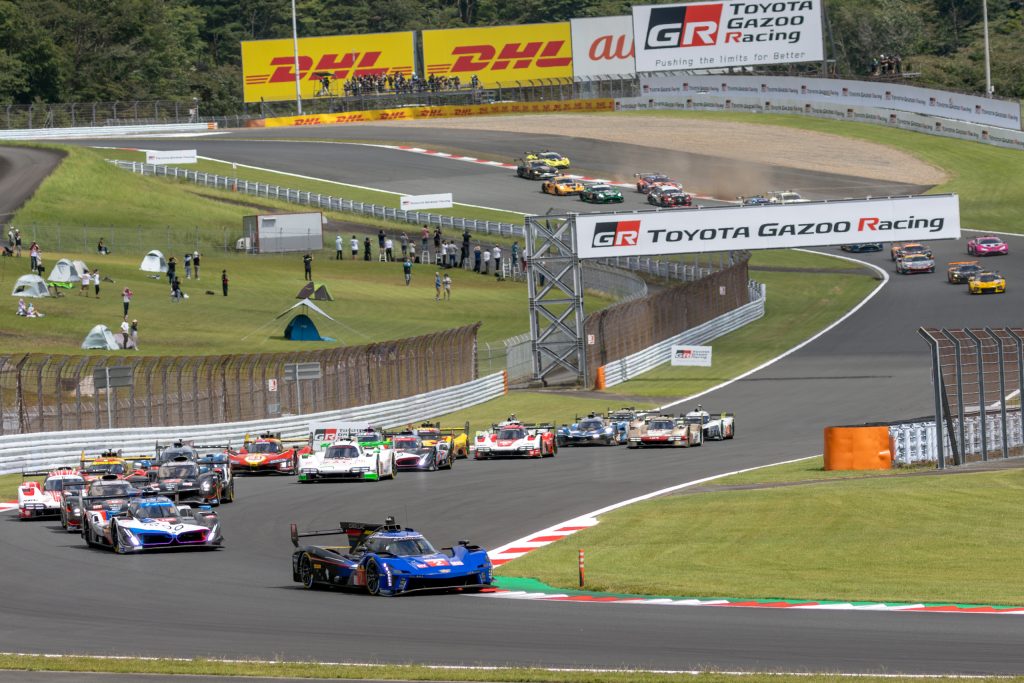 Partenza della 6 Ore del Fuji WEC al Fuji Speedway
