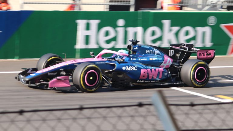 Pierre Gasly su Alpine prima del GP d Italia F1 2026