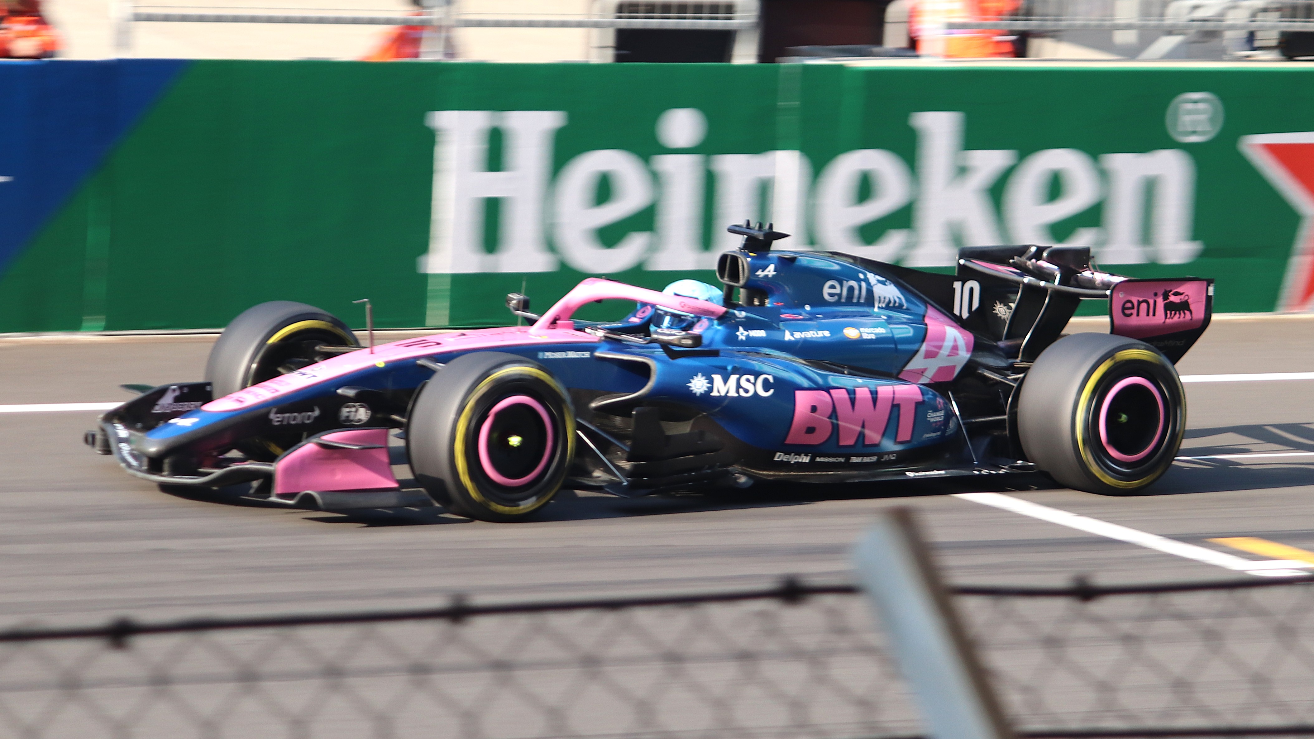 Pierre Gasly su Alpine prima del GP d Italia F1 2026