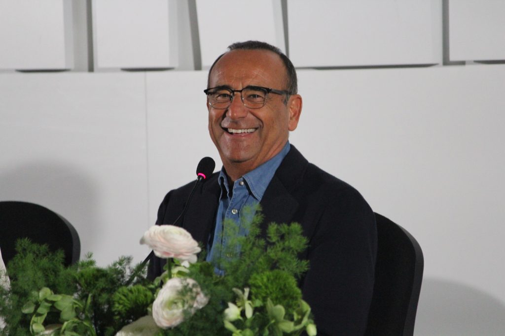 Carlo Conti, conduttore di Tale e Quale Show 2026