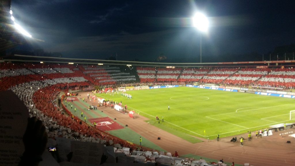 Stadion Rajko Mitic di Belgrado per Serbia-Paesi Bassi