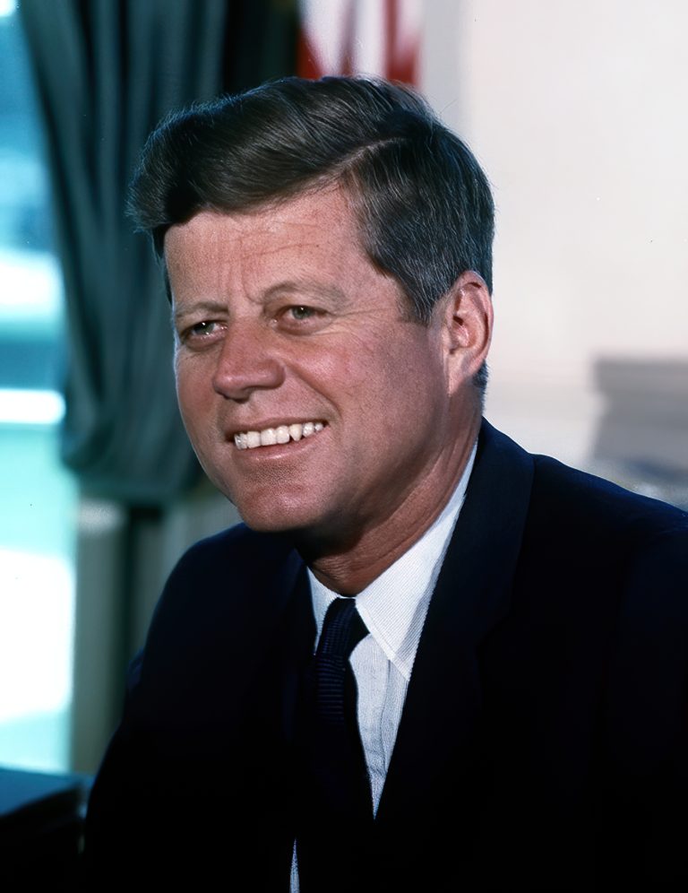 John F. Kennedy, protagonista della puntata di Giganti su Rete 4