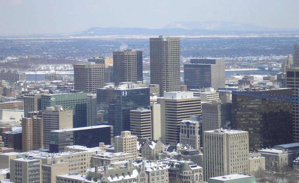 Montréal vista dal Mount Royal per i Mondiali di ciclismo 2026