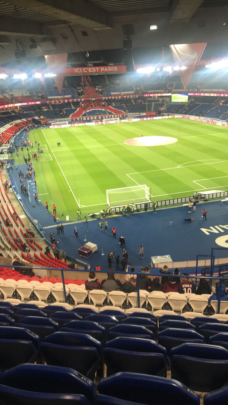Parc des Princes a Parigi per PSG-Slovan di Champions League