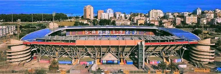 Stadio Riviera delle Palme di San Benedetto del Tronto per Sambenedettese-Spezia