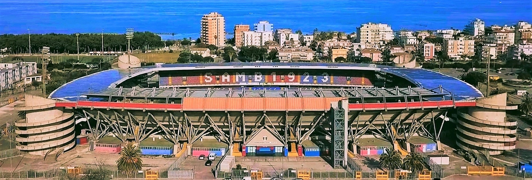 Stadio Riviera delle Palme di San Benedetto del Tronto per Sambenedettese-Spezia