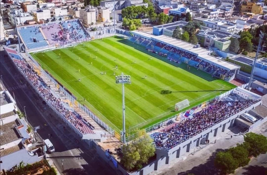 Stadio Giuseppe Capozza di Casarano per Casarano-Audace Cerignola