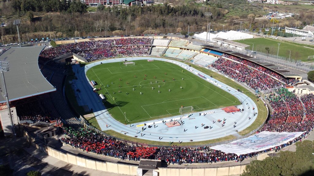 Stadio San Vito-Gigi Marulla di Cosenza per Cosenza-Scafatese