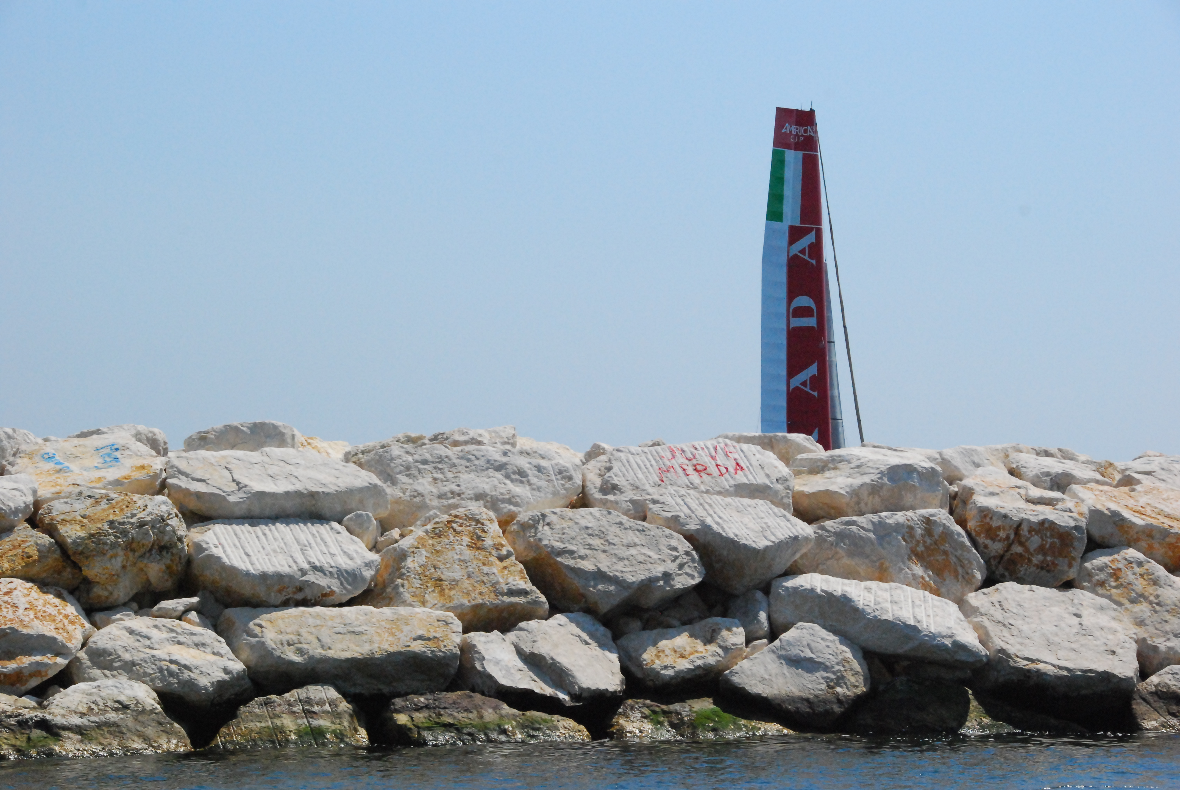 America's Cup a Napoli, immagine di archivio per Luna Rossa