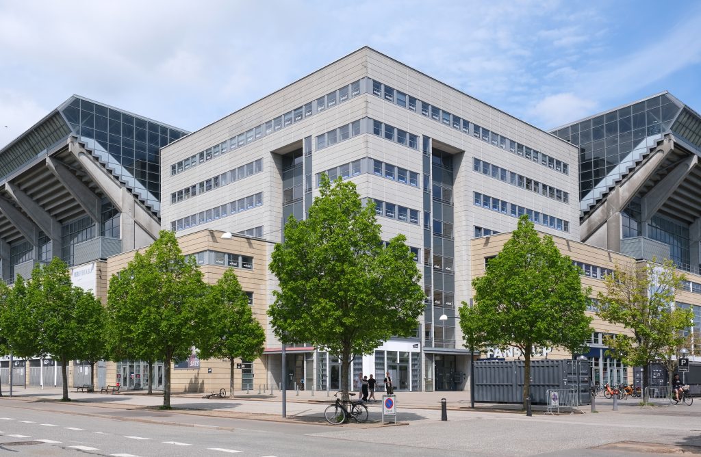 Parken Stadium di Copenaghen per Danimarca-Portogallo di Nations League