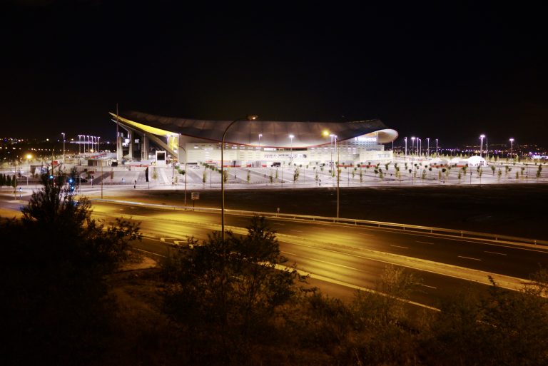 Estadio Metropolitano di Madrid per Atletico Madrid-Manchester United