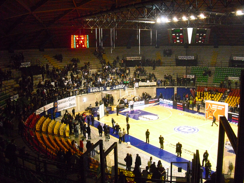 PalaDesio di Desio per Cantù-Napoli Basket