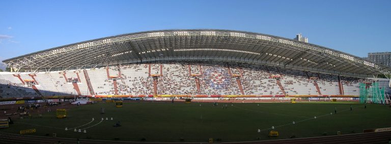 Stadion Poljud di Split per Croazia-Spagna