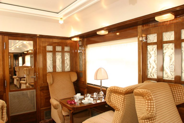 Interno di una carrozza Pullman Orient Express