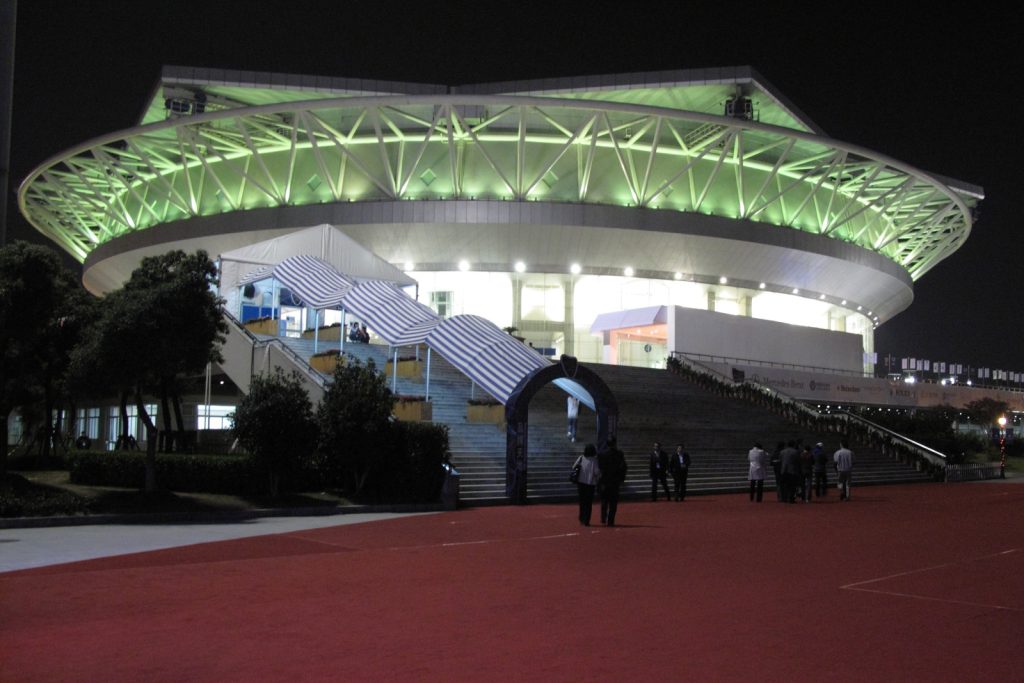 Qizhong Forest Sports City Arena a Shanghai per Berrettini-Kovacevic