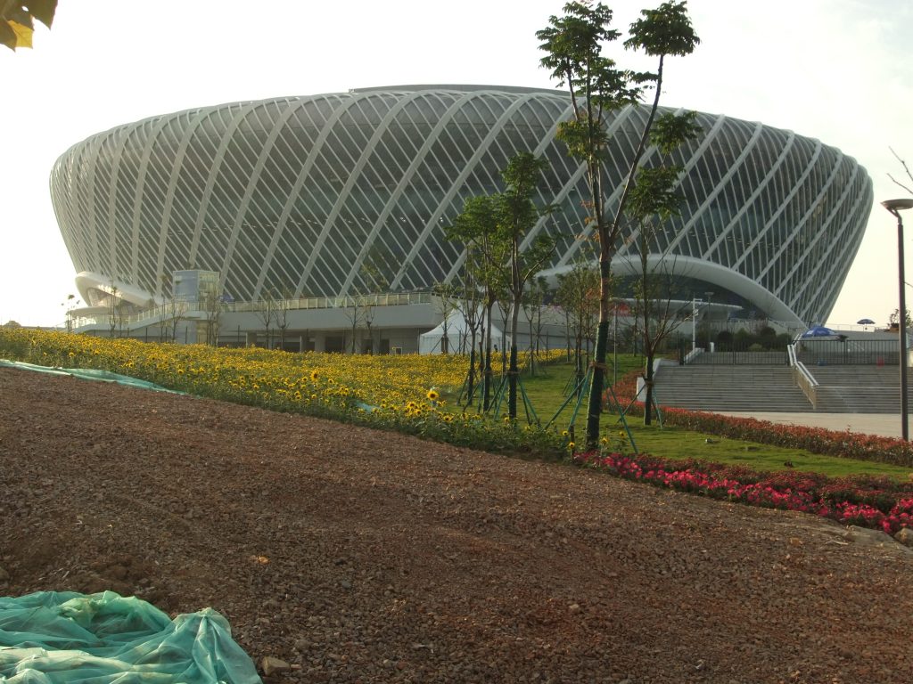 Centro sportivo di Wuhan collegato al tennis internazionale