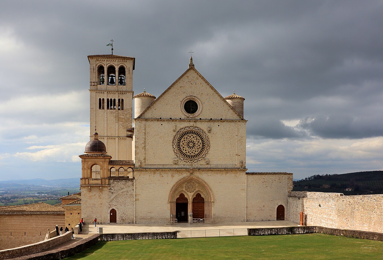 Basilica di San Francesco ad Assisi per la programmazione Rai del 4 ottobre
