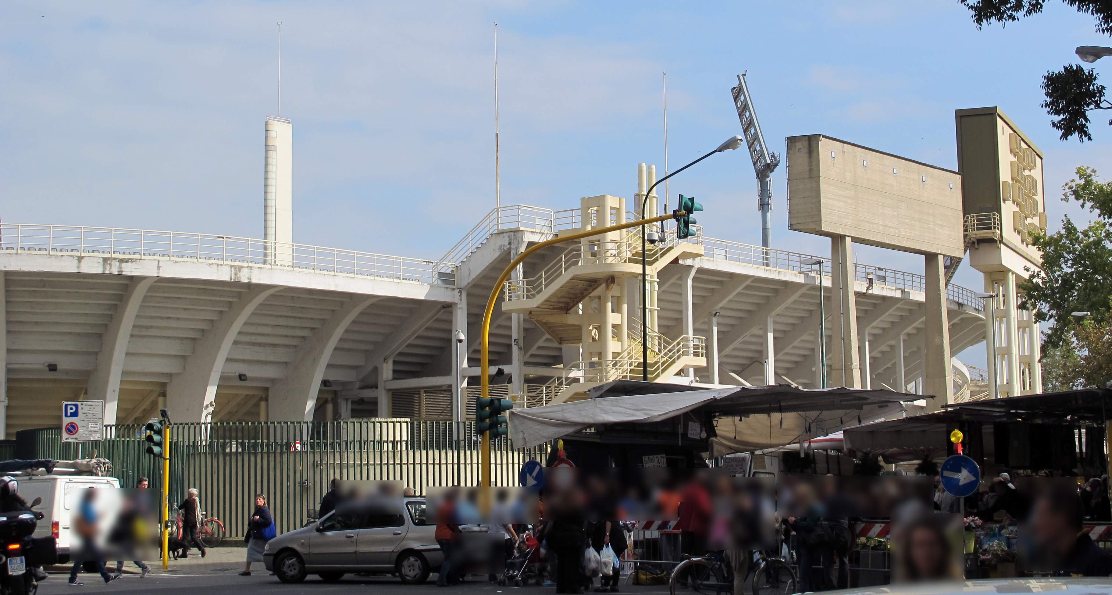 Stadio Artemio Franchi di Firenze, sede di Italia-Bielorussia femminile